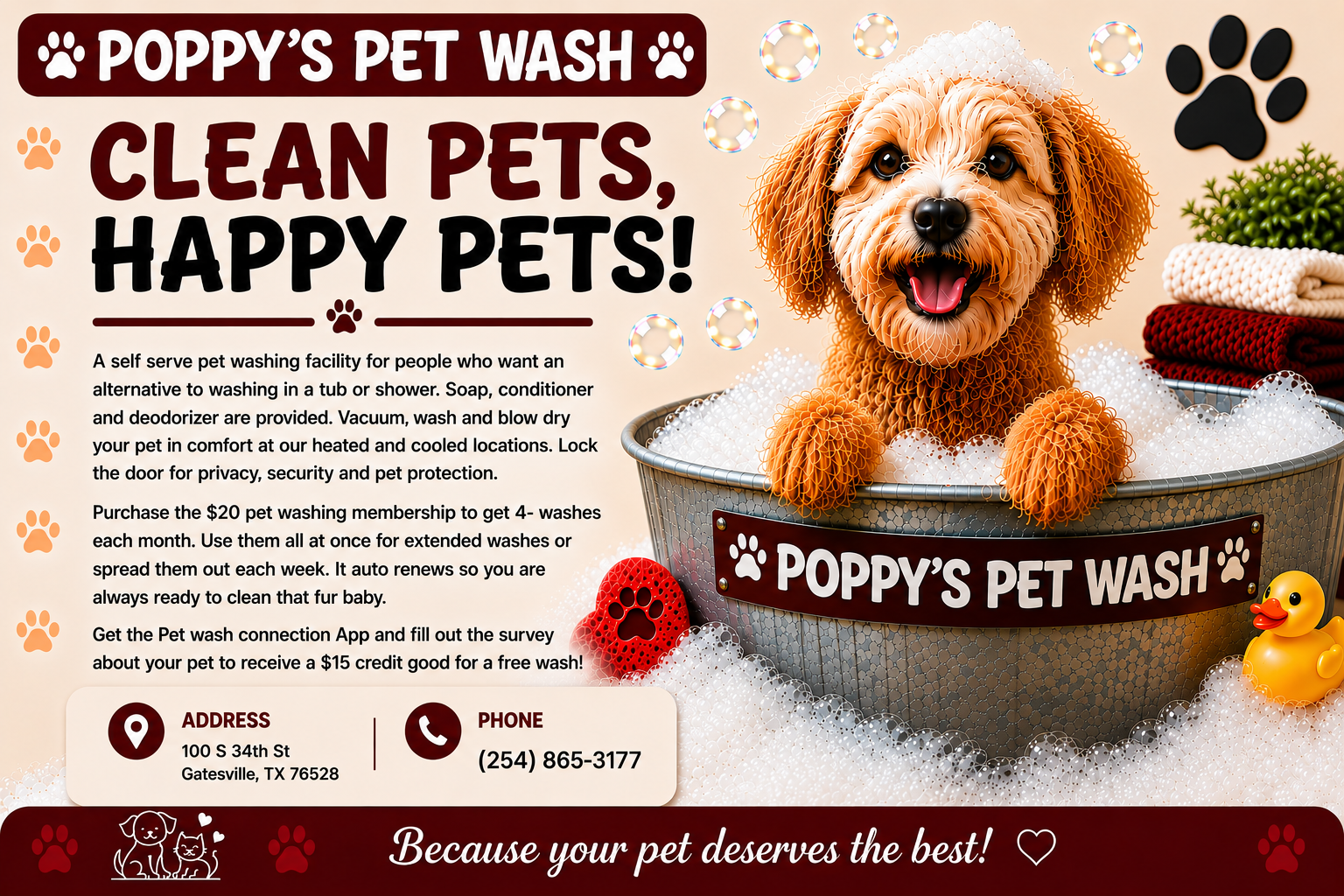 Poppy's Pet Wash